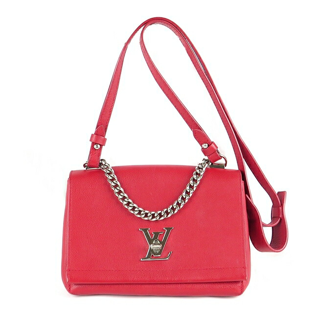 ルイヴィトン　ロックミー2 ハンドバッグ ショルダーバッグ 2WAY 赤　ルビー LOUIS VUITTON/ルイ・ヴィトン】 ロックミー2BB M51202 2WAY