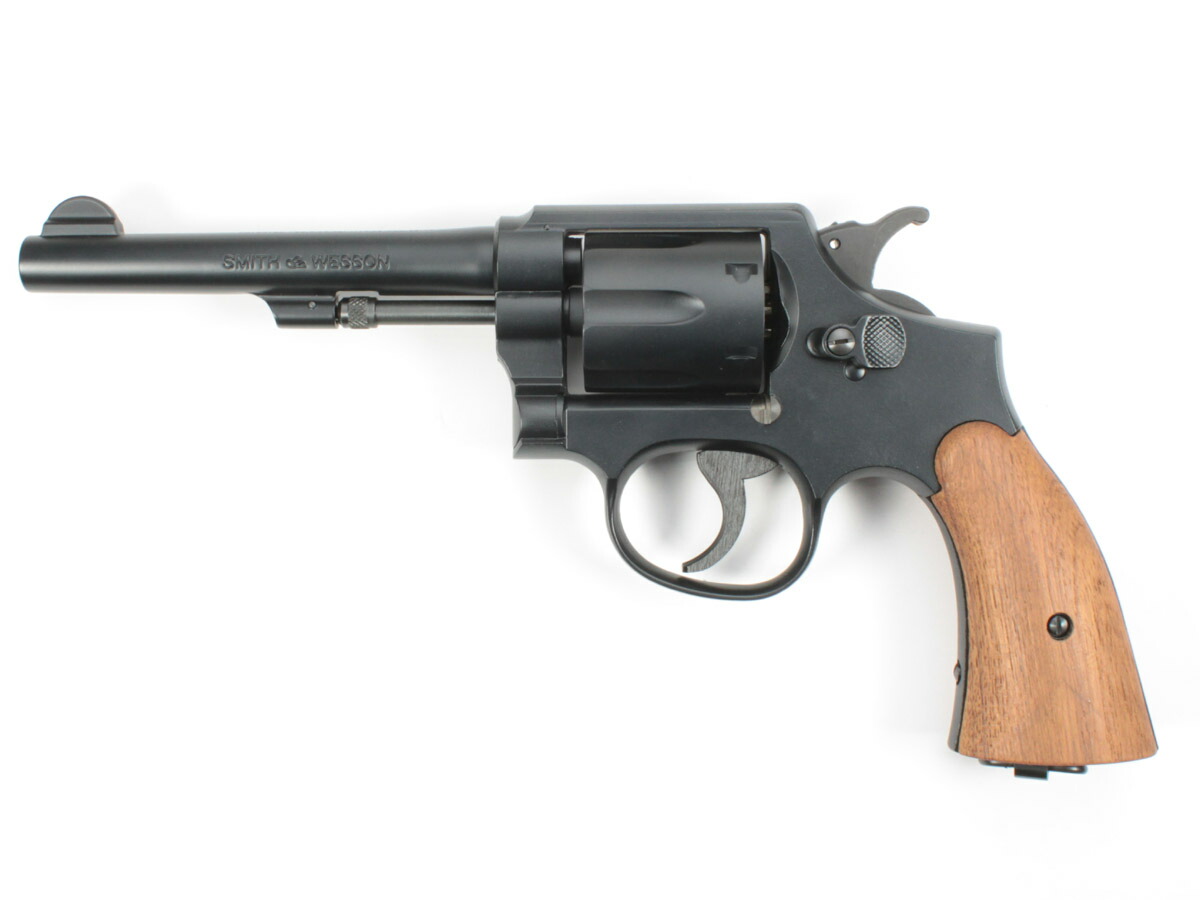 ハートフォード 発火モデルガン 完成品 U.S.PROPERTY Smith&Wesson VICTORY MODEL 5インチ ヘビーウェイトブルーブラック
