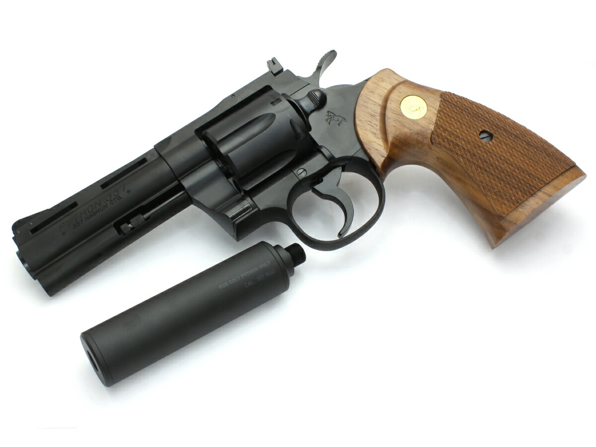 シティーハンター公式コラボレーション  Colt Python “Ryo Saeba”model　純正+ウエイト木製グリップ仕様