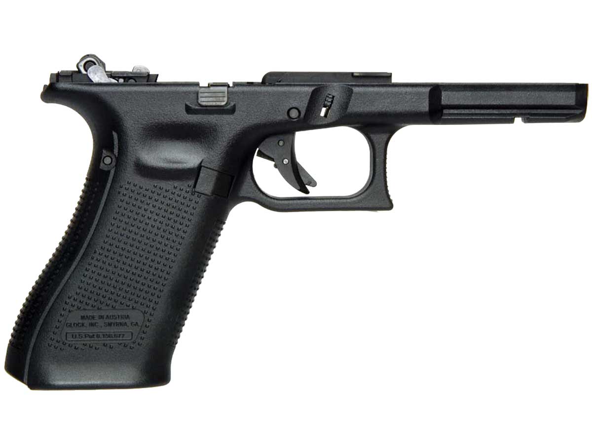 GUARDER 東京マルイ Glock17Gen5専用 リアル刻印コンプリートフレーム USA BK