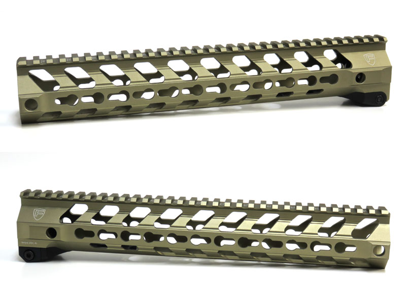 楽天市場】FORTIS タイプ 12インチ ハンドガード KEYMOD BK : 王様の愛物