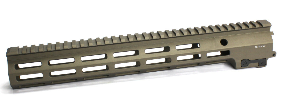 IRON AIRSOFT 各社リアルピッチM4シリーズ対応 Geisseie MK16スタイル レールハンドガード 13.5インチ DDC｜サイドアームズ