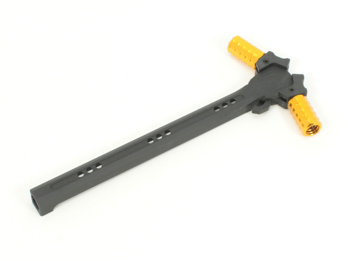 EMG(IRON AIRSOFT) 東京マルイ ガスブローバックM4シリーズ専用 F1 FireArms アンビチャージングハンドル ゴールド