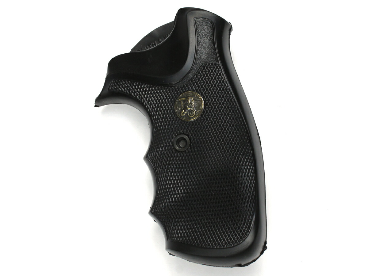 Pachmayr SJ-G Smith&Wesson Jフレームラウンドバット対応 ラバーグリップ オーバーサイズフィンガーチャンネルタイプ