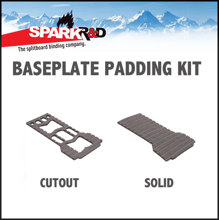 【楽天市場】SPARK R&D スパーク アクセサリー BASEPLATE PADDING KIT ベースプレートパディングキット スプリット