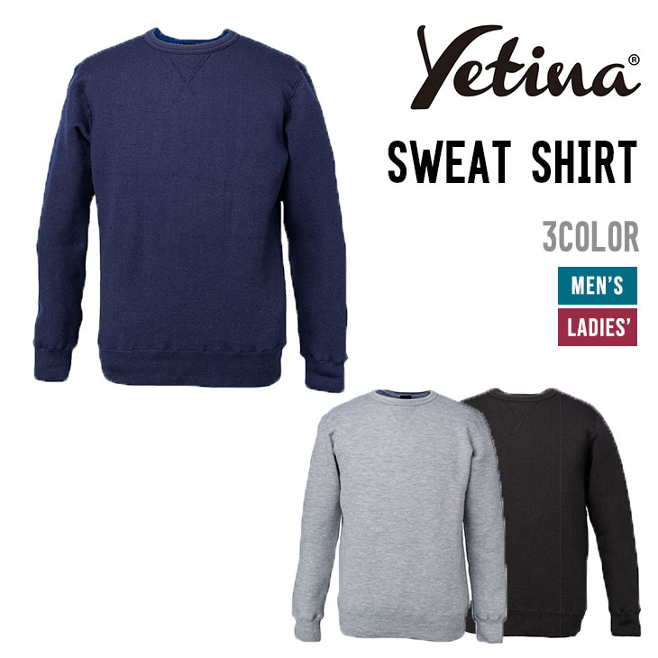 楽天市場】YETINA イエティナ ALLSEASON COTTON SWEAT SHIRT