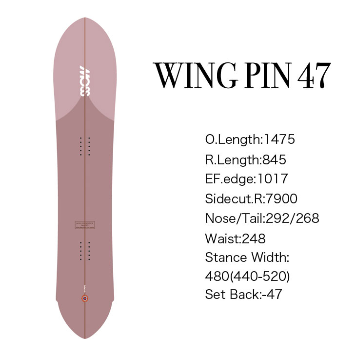 MOSS SNOWSTICK モス WING 22-23 スノースティック [特典多数] ピン