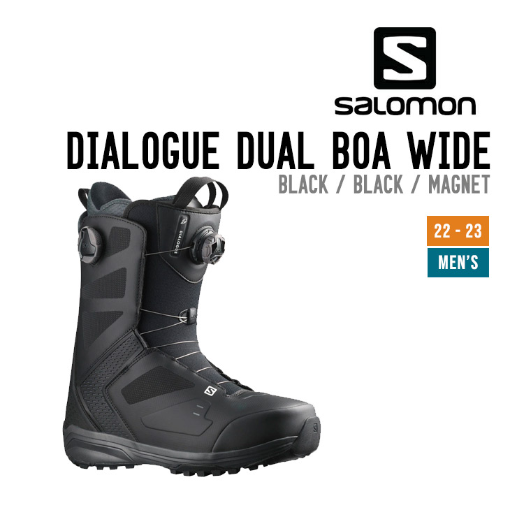 SALOMON サロモン 22-23 DIALOGUE DUAL BOA WIDE ダイアログデュアル