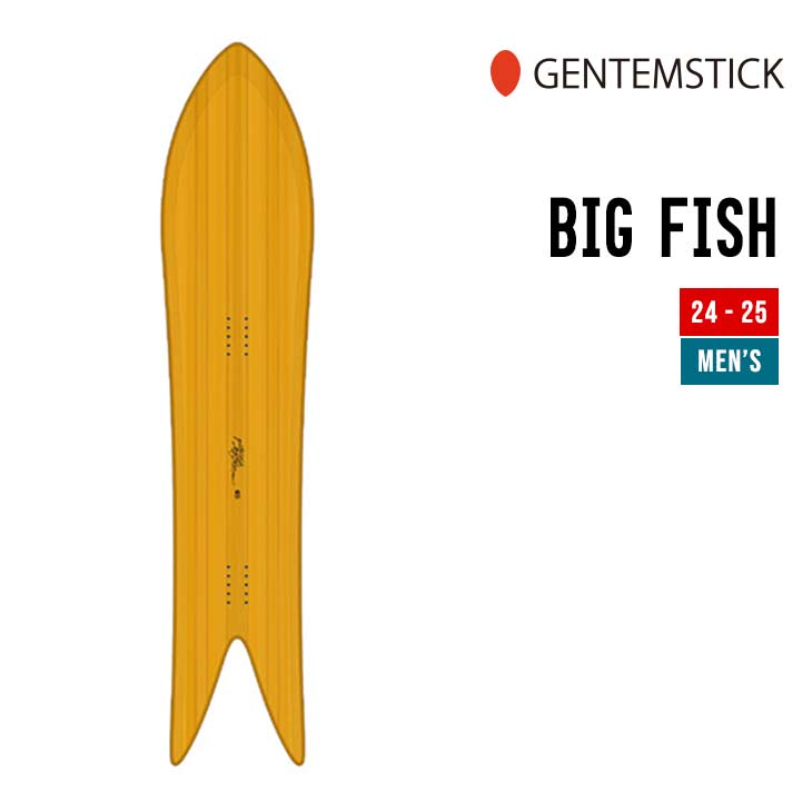 楽天市場】GENTEMSTICK ゲンテンスティック 24-25 BIG FISH OUTLINE CORE ビッグフィッシュ アウトラインコア  早期予約 特典多数 2024-2025 スノーボード スノーサーフ : 【SIDECAR】SURF＆SNOW