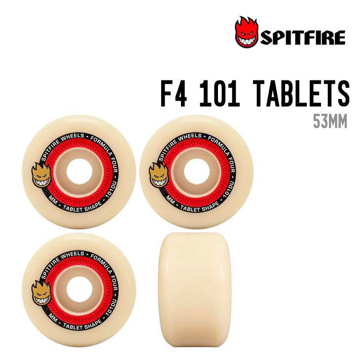 SPITFIRE スピットファイヤー F4 101 TABLETS エフ4 101 タブレット 正規品 スケートボード スケボー SK8 タイヤ
