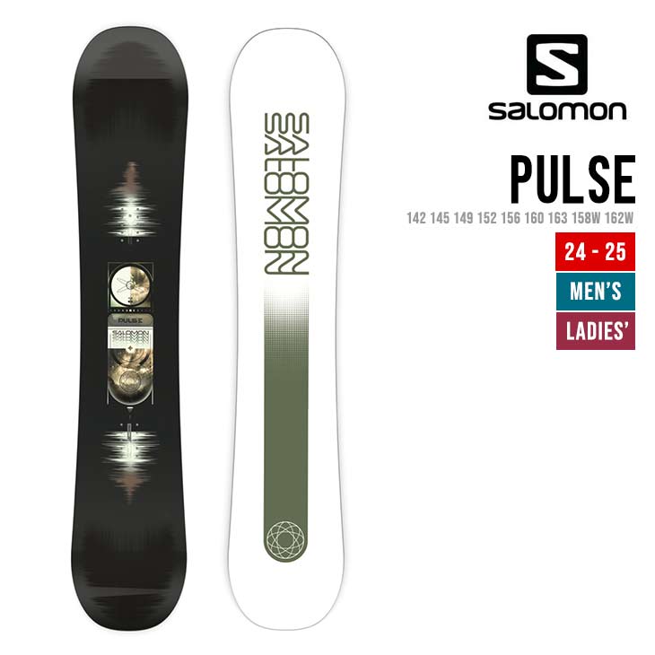 【即日発送！】SALOMON PULSE 162W 23-24モデル 日本正規品 スノーボード 板 サロモン パルス 23-24 SALOMON