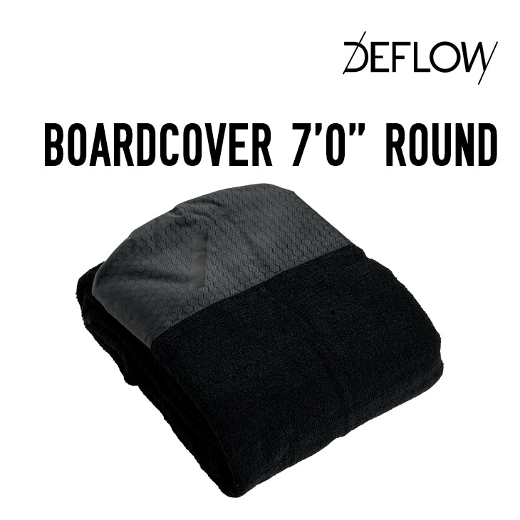 DEFLOW デフロウ BOARD COVER ROUND 7\u00270 ゲーム盤押しかぶせる ラウンド 7\u00270 置き目品 波乗り サーフゲーム盤 ゲーム盤入れもの ラウンドつら構え