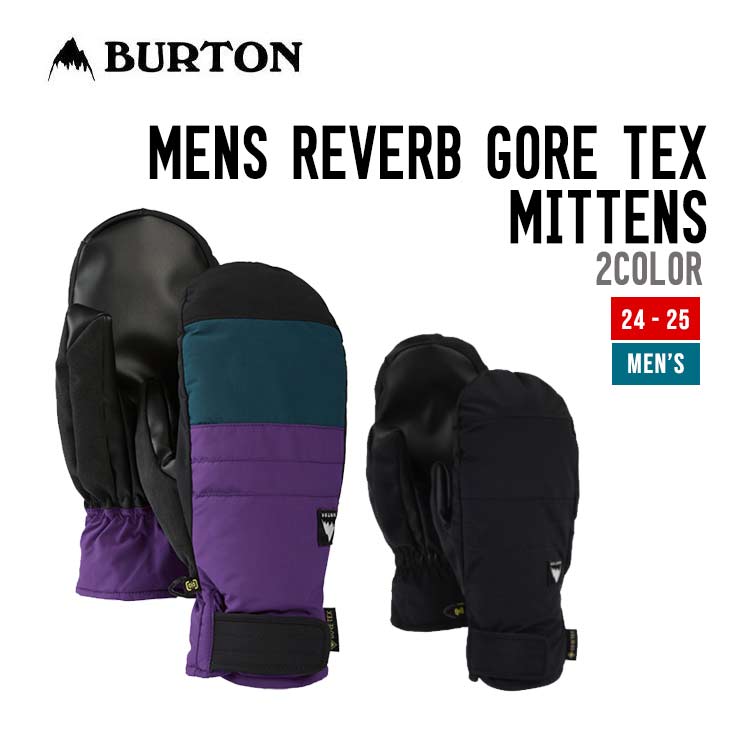 BURTON バートン MENS REVERB GORE TEX MITTENS リバーブ ゴアテックス ミトン 正規品 スノーボード グローブ タッチスクリーン対応 メンズ
