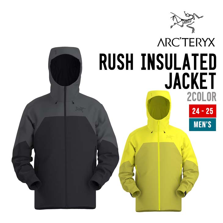 ARC'TERYX Rush Lサイズ グレー/ブラック Rush Jacket Men's – Arc'teryx Tokyo Ginza