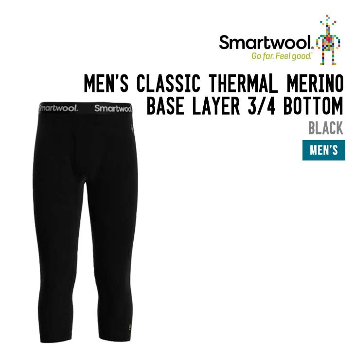 【楽天市場】SMARTWOOL スマートウール CLASSIC THERMAL MERINO BASE LAYER 3/4 BOTTOM