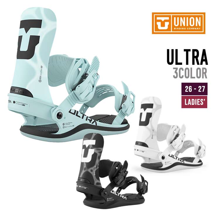 UNION ユニオン 26-27 ULTRA [WOMEN] スノーボード ビンディング｜【SIDECAR】SURF＆SNOW