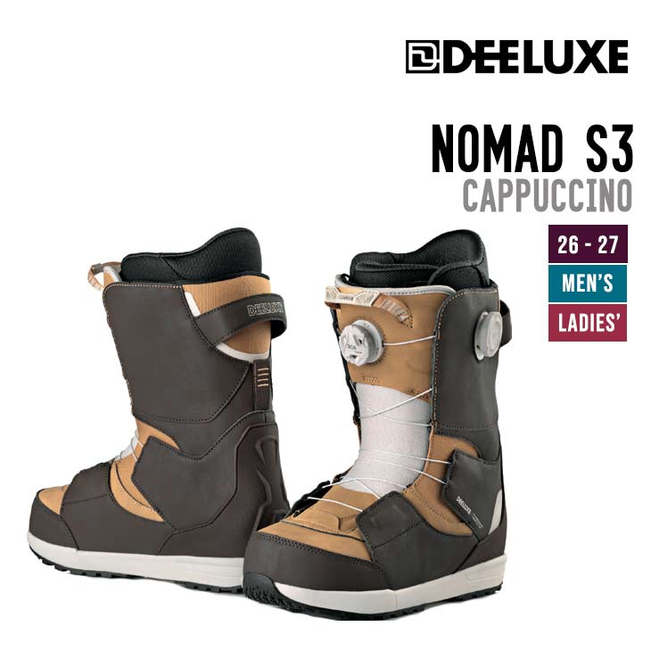 DEELUXE ディーラックス 26-27 NOMAD S3 スノーボード ブーツ ユニ一発やる 2026-2027