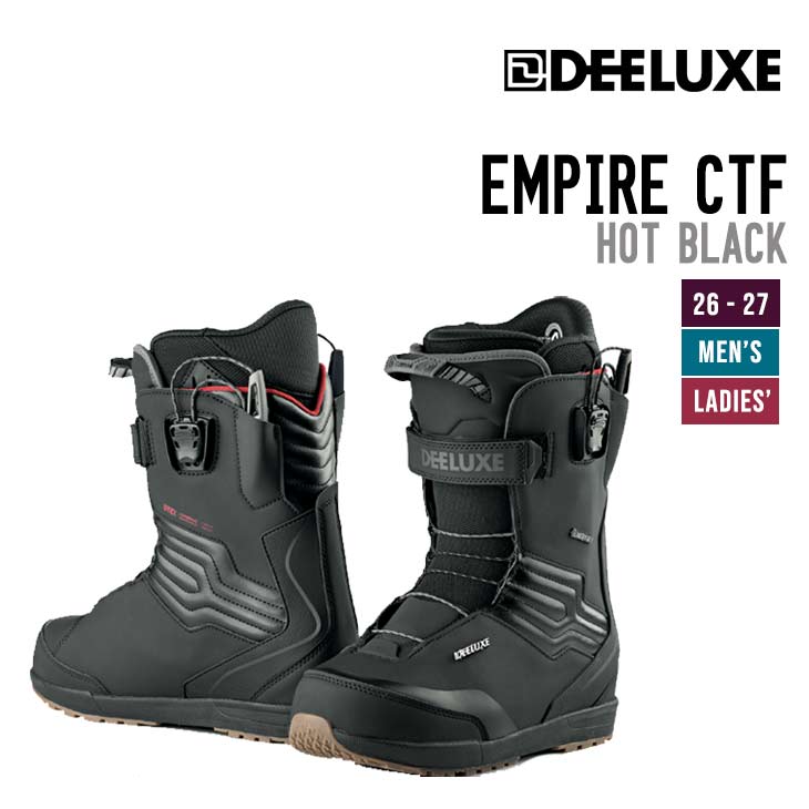 DEELUXE ディーラックス 26-27 EMPIRE CTF スノーボード ブーツ ユニ一発やる 2026-2027