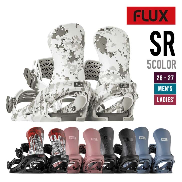 FLUX フラックス 26-27 SR エスアール スノーボード ビンディング｜【SIDECAR】SURF＆SNOW