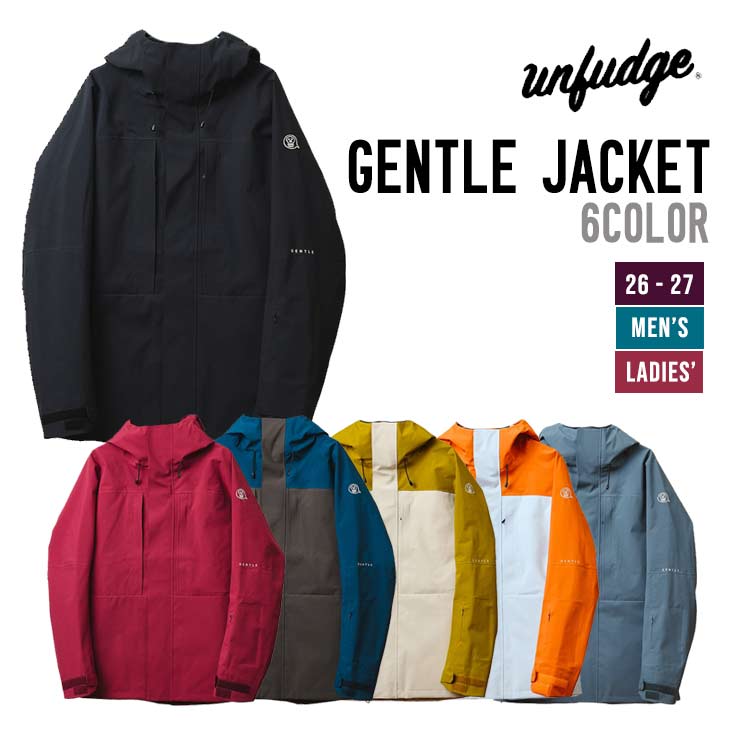 unfudge アンファッジ  26-27 GENTLE JACKET スノーボード 御召しもの メンズ レディース