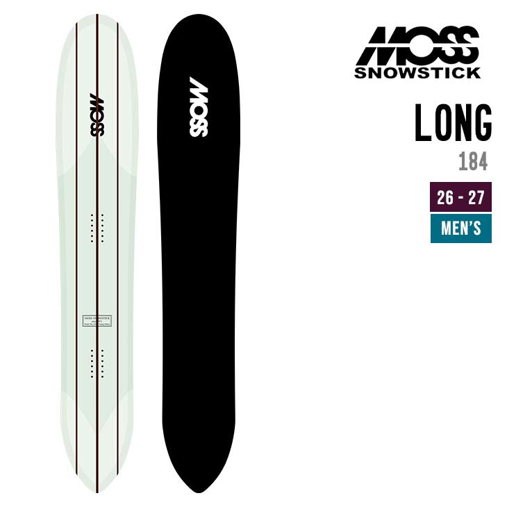 MOSS SNOWSTICK モススノースティック 26-27 LONG スノーボード ロングゲーム盤 メンズ
