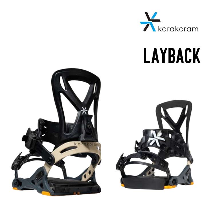 KARAKORAM カラコラム 26-27 LAYBACK + 2SETS QUIVER CONNECTORS ビンディング スノーボード レイバック｜【SIDECAR】SURF＆SNOW 54,780円