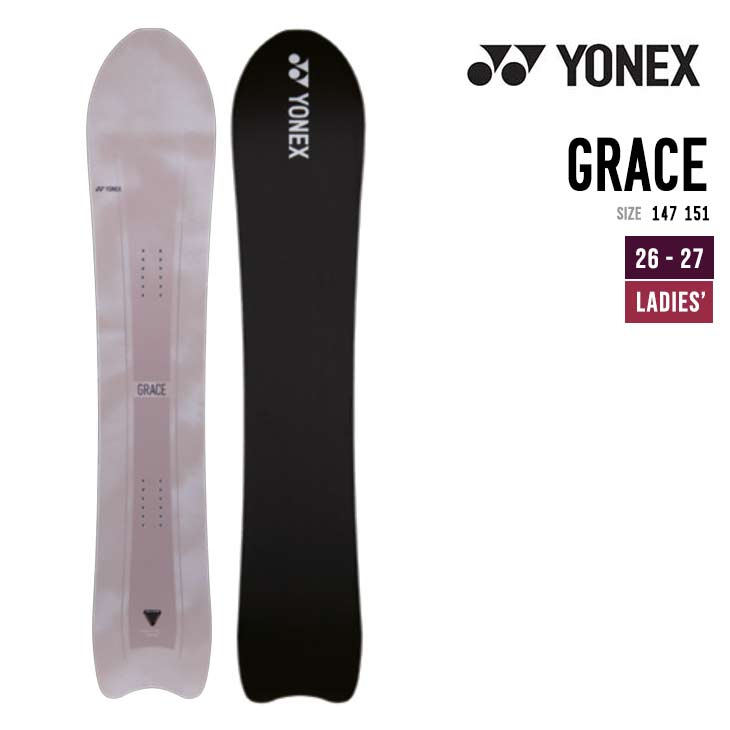 YONEX ヨネックス 26-27 GRACE グレース スノーボード｜【SIDECAR】SURF＆SNOW