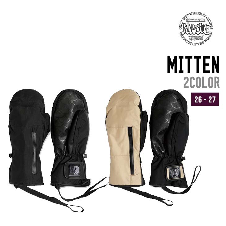 RAIN OR SHINE レインオアシャイン MITTEN ミトン スノーグローブ|【SIDECAR】SURF&SNOW