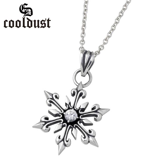 【ポイント2倍！マラソン期間中！】 クールダスト cooldust FUNKOUTS ネックレス レディース メンズ シルバー ジュエリー スノーフレーク 雪の結晶 カラーストーン 925 スターリングシルバー FCN-007CL60