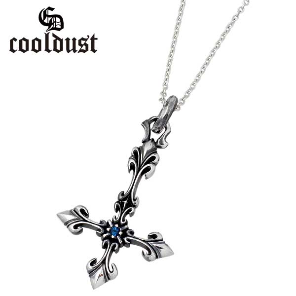 【ポイント2倍!マラソン終了まで】 クールダスト cooldust FUNKOUTS インバーテッドクロス シルバー ネックレス アクセサリー TL 逆十字 カラーストーン シルバー925 スターリングシルバー FCN-068CL60|Sies Rosso シーズ ロッソ