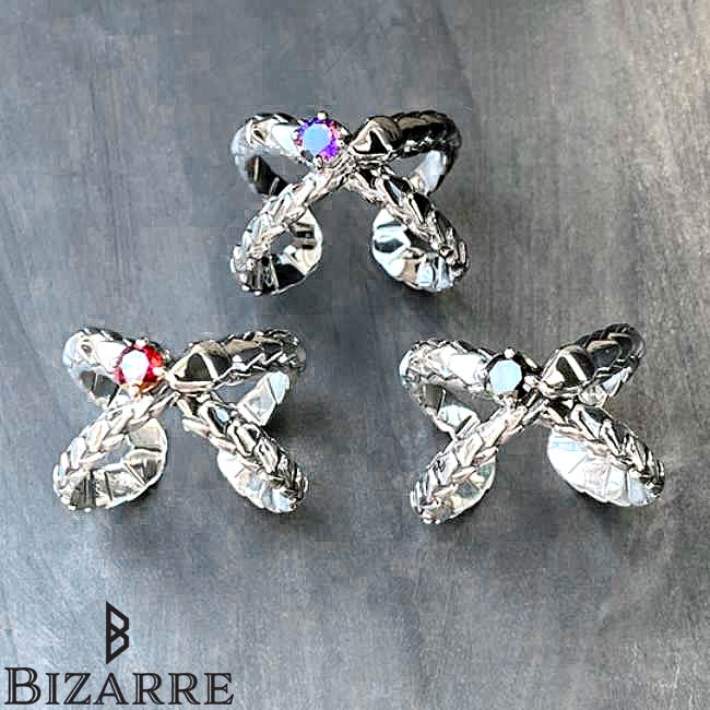 楽天市場】bizarre ビザール 死神リング スカルリング 24号 シルバー