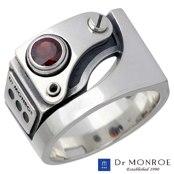 【ポイント2倍！マラソン期間中】 ドクターモンロー Dr MONROE リング 指輪 メンズ シルバー ジュエリー ストーン 13～23号 925 スターリングシルバー FC-104SE-SV