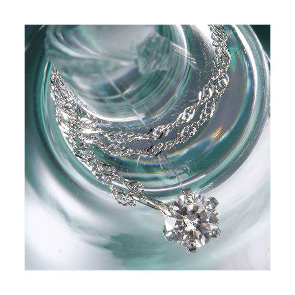純プラチナ0.2ct ダイヤモンド ペンダント ネックレス 沖縄 離島への配送不可｜Sies Rosso シーズ ロッソ
