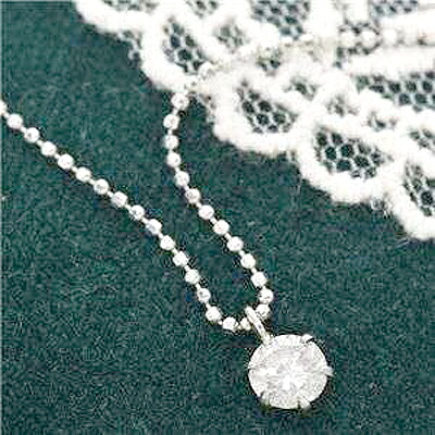 【ポイント2倍！20日まで！】 プラチナＰＴ0.3ct ダイヤモンド ペンダント ネックレス 沖縄 離島への配送不可