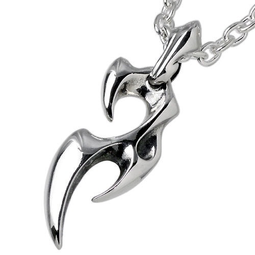 【ポイント2倍！20日まで！】 フリースタイル FREE STYLE トライバル フレイム シルバーアクセサリー シルバーネックレス メンズ シルバー925 シルバー ネックレス ペンダントトップ アクセサリー チェーン付 スターリングシルバー FSP-456CL100