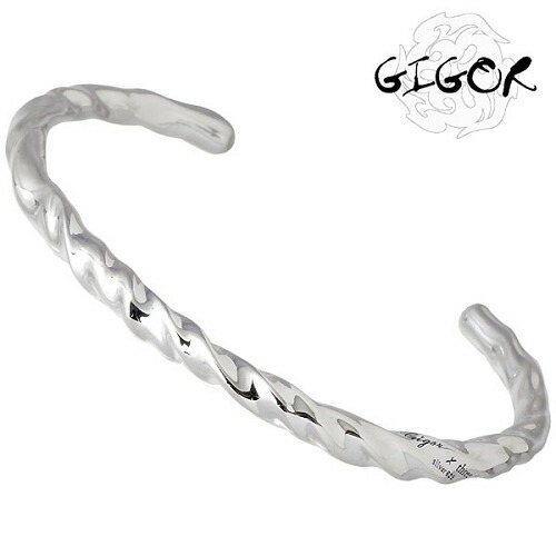 ジゴロウ GIGOR ロシック シルバー バングル アクセサリー ブレスレット アクセサリー シルバー925 スターリングシルバー NO-260