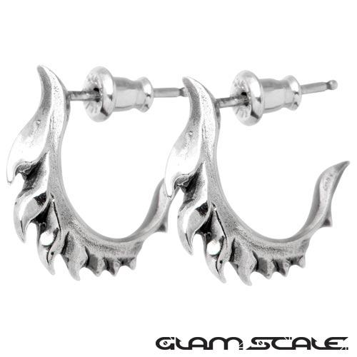 グラムスケイル GLAM SCALE シルバー ピアス アクセサリー 2個売り 両耳用 ペア シルバー925 スターリングシルバー GS-DP-005-P｜Sies Rosso シーズ ロッソ