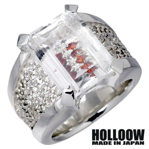 【ポイント2倍！20日まで！】 ホロウ HOLLOOW マニフェスト シルバー リング クォーツ 10～25号 指輪 アクセサリー シルバー925 スターリングシルバー KHR-55SV