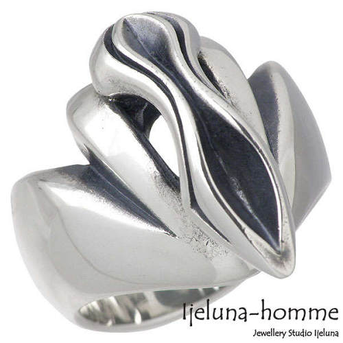 【ポイント2倍！マラソン期間中】 アイジェルナ オム Ijeluna-homme ブーレイ シルバー リング 指輪 アクセサリー 13～17号 シルバー925 スターリングシルバー AT-014R 31,460円