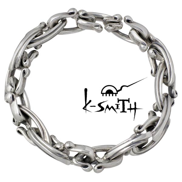 k-smith ケースミス シルバーチェーンブレスレット KI-364-B 楽天市場】【ポイント5倍！ 15日まで！】 ケースミス K-SMITH シルバー