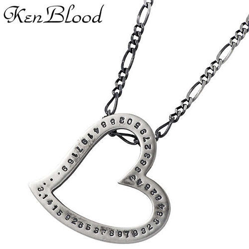 【ポイント2倍！12日まで！】 ケンブラッド KEN BLOOD ネックレス レディース シルバー ジュエリー S アンティーク仕上げ オープンハート 925 スターリングシルバー KB-KP-286SV 12,892円