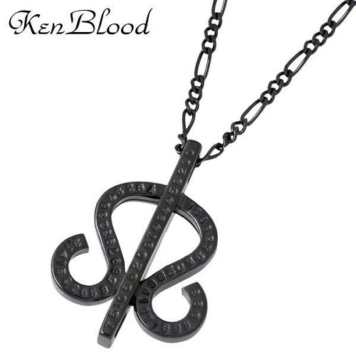 ケンブラッド KEN BLOOD ネックレス レディース シルバー ジュエリー S ブラックコーティング 925 スターリングシルバー KB-KP-290BK
