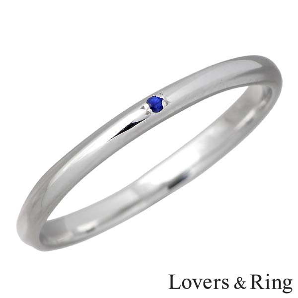 ラバーズリング Lovers & Ring 刻印可能 K10 ホワイトゴールド リング ストーン メンズ 指輪 アクセサリー 5～23号 LSR-0658WGHN
