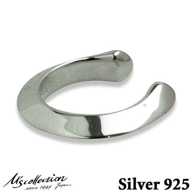 エムズコレクション M's collection シルバー イヤー カフ メンズ 片耳用 FINE TRIANGLE WIRE EAR CUFF S FE-008 8,470円