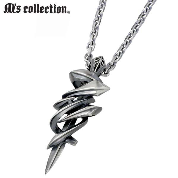 【ポイント2倍！マラソン終了まで】 エムズコレクション M's collection シルバー ネックレス アクセサリー メンズ メンズ シルバー925 スターリングシルバー X0243｜Sies Rosso シーズ ロッソ