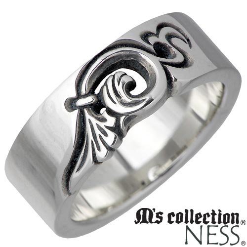 【ポイント2倍！マラソン終了まで】 エムズコレクション M's collection シルバー リング メンズ 15～21号 フェザー 羽 指輪 アクセサリー シルバー925 スターリングシルバー MC-375｜Sies Rosso シーズ ロッソ
