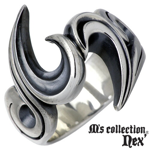 【ポイント2倍！マラソン終了まで】 エムズコレクション M's collection シルバー リング メンズ 15～21号 指輪 アクセサリー シルバー925 スターリングシルバー MAO-003｜Sies Rosso シーズ ロッソ