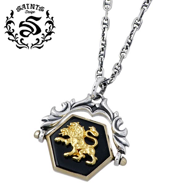 セインツ SAINTS シルバー ネックレス アクセサリー メンズ ケルベロス キュービック シルバー925 スターリングシルバー SSP11-187|Sies Rosso シーズ ロッソ