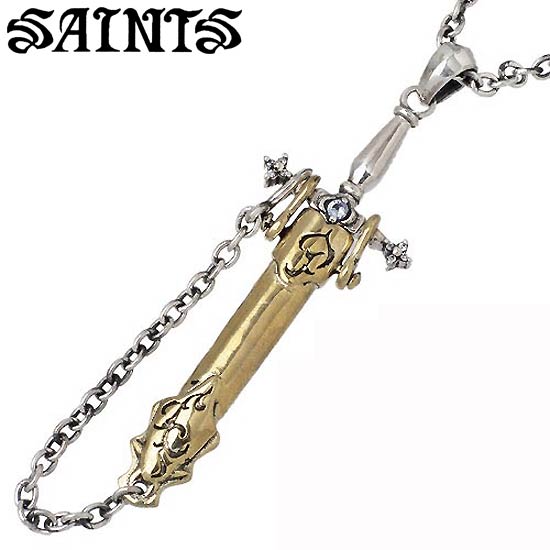 全日本送料無料 セインツ Saints ネックレス メンズ シルバー ジュエリー 聖剣 925 スターリングシルバー Ssp8 93 高い品質 Chevroletinalco Cl