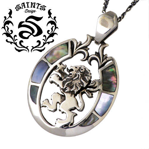 【ポイント2倍！マラソン期間中】 セインツ SAINTS キング シェル シルバー ネックレス アクセサリー シルバー925 スターリングシルバー SSP9-118